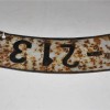MOTORCYCLE NUMBER LICENSE PLATE