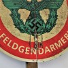 PALETTA POLIZIA FELDGENDARMERIA W.SS