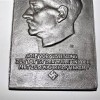 QUADRETTO IN ALLUMINIO ADOLF HITLER