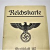 ORIGINAL MAP 1939 - REICHSKARTE