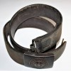 CINTURA E FIBBIA DA TRUPPA WEHRMACHT