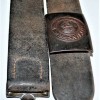 CINTURA E FIBBIA DA TRUPPA WEHRMACHT