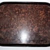 TRAY IN RED BAKELITE