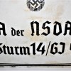 SA N.S.D.A.P. STURM ENAMEL SIGN