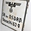 SA N.S.D.A.P. STURM ENAMEL SIGN