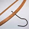 WOODEN CLOTHES HANGER W.SS