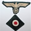 AQUILA E COCCARDA DA BUSTINA DELLA WEHRMACHT 
