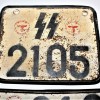 SS LICENCE PLATES FOR CAR
