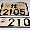 SS LICENCE PLATES FOR CAR