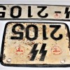 SS LICENCE PLATES FOR CAR