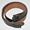 LEATHER BELT AND BUCKLE NCO LUFTWAFFE