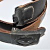 LEATHER BELT AND BUCKLE NCO LUFTWAFFE