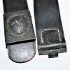 LEATHER BELT AND BUCKLE NCO LUFTWAFFE