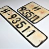 SS LICENCE PLATES FOR CAR