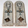 OFFICER�S WEHRMACHT SHOULDERBOARDS STALINGRAD CROSS 