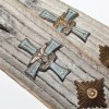 OFFICER�S WEHRMACHT SHOULDERBOARDS STALINGRAD CROSS 