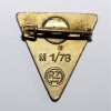 DISTINTIVO BDM NSDAP LEGHE FEMMINILI IN ORO