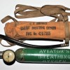 US WWII ARMY AIR FORCE BAILOUT BREATHING OXYGEN BOTTLE TYPE H-1 