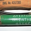 US WWII ARMY AIR FORCE BAILOUT BREATHING OXYGEN BOTTLE TYPE H-1 