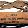 US WWII ARMY AIR FORCE BAILOUT BREATHING OXYGEN BOTTLE TYPE H-1 
