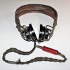 US WWII AIR FORCE RADIO HEADSET ANB-H-1 FOR PILOT