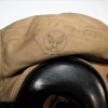 US WWII CLOTH FLYNG HELMET AN-H-15