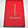  WWII BOOK  MEIN KAMPF BEAMTENAUSGABE EDIZION 1939