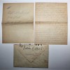 ENVELOPE AND LETTER FELDPOST 