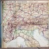 ROAD MAP OF SOUTH EAST EUROPE AND ITALY