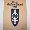 RIVISTA  GROBDEUTSCHLAND 1938
