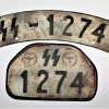 W.SS LICENSE PLATE FOR MOTORCYCLE