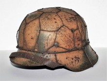 ELMETTO M42 CAMO CON CHICKER WIRE