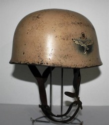 ELMETTO TEDESCO DA PARACADUTISTI M38 CAMO FRONTE ITALIANO