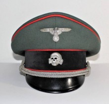 SCHIRMMUTZE ARTIGLIERIA UFFICIALE W.SS