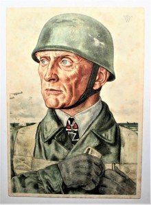 CARTOLINA PARACADUTISTI LUFTWAFFE