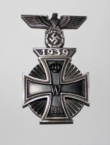 CROCE DI FERRO DI 1� CLASSE 1� G.M. E RICONFERMA 1939