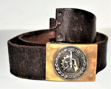 CINTURA E FIBBIA DA TRUPPA NSBO