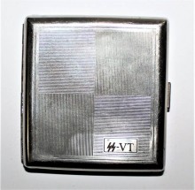 PORTASIGARETTE IN METALLO MARCATO SS-VT