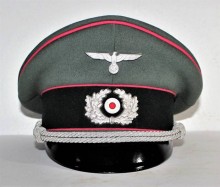 SCHIRMMUTZE UFFICIALE WEHRMACHT PANZER