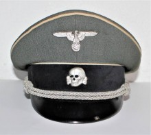 SCHIRMMUTZE UFFICIALE W.SS FANTERIA