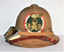 CASCO COLONIALE ITALIANO DEL GENIO