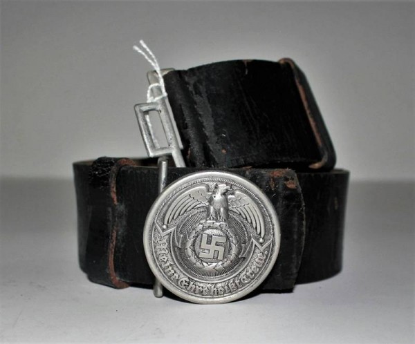 CINTURA E FIBBIA DA UFFICIALE W.SS