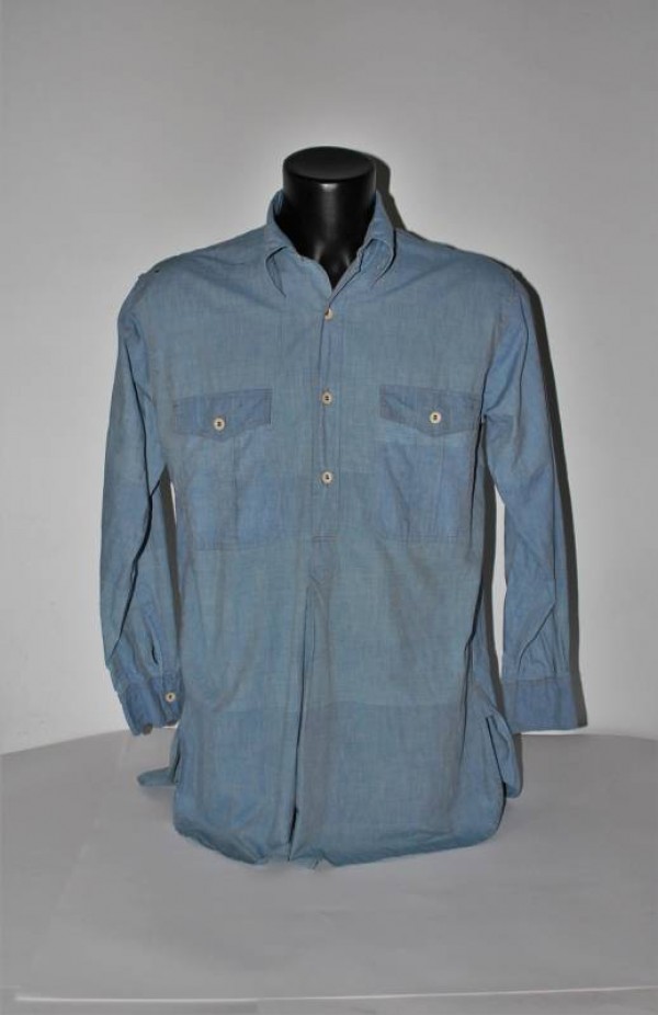 SERVICE BLU COTTON SHIRT LUFTWAFFE