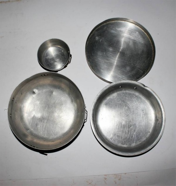 SET ALLUMINION DISHES