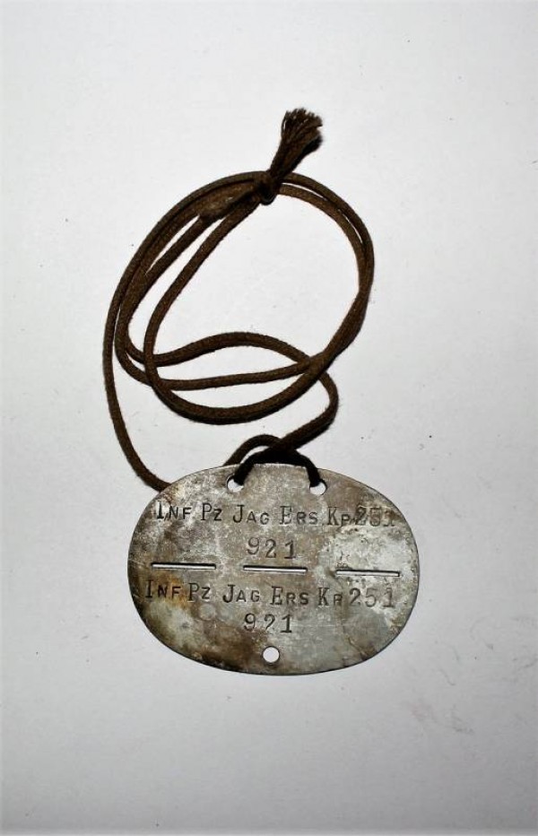 PIASTRINO DI RICONOSCIMENTO WH