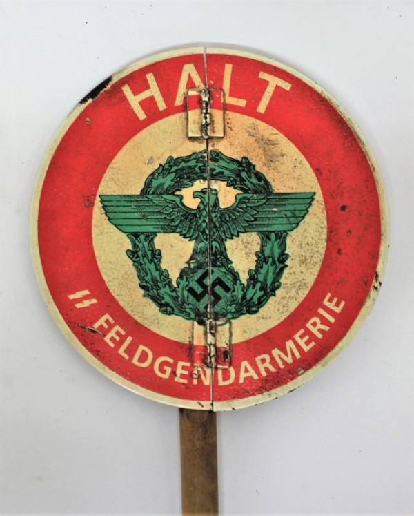 PALETTA POLIZIA FELDGENDARMERIA W.SS