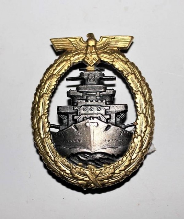 DISTINTIVO NAVI DA BATTAGLIA KRIEGSMARINE