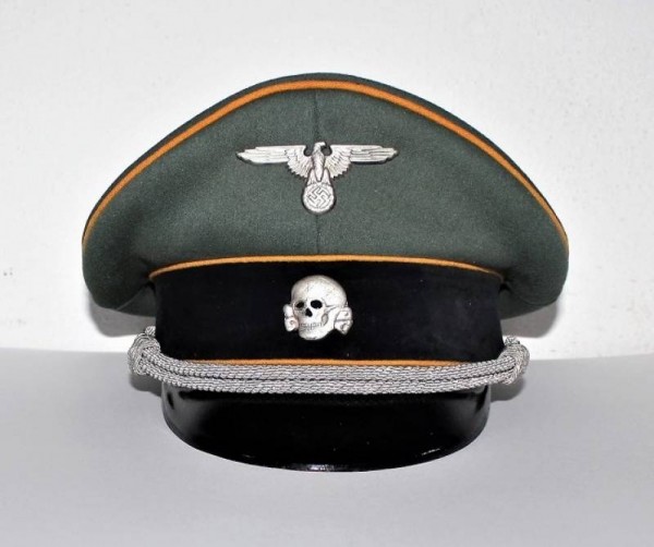 SCHIRMMUTZE UFFCIALE W.SS CAVALLERIA