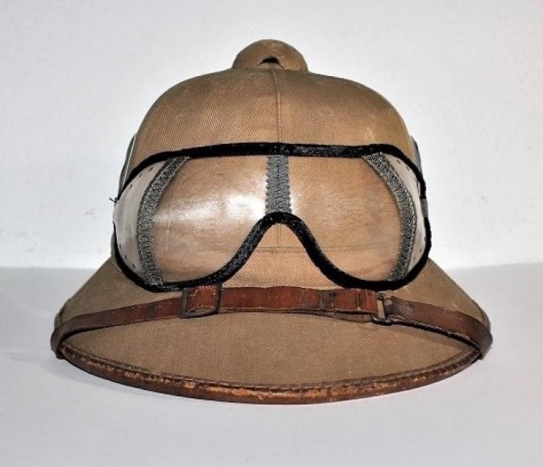 CASCO COLONIALE TROPICALE DAK WEHRMACHT