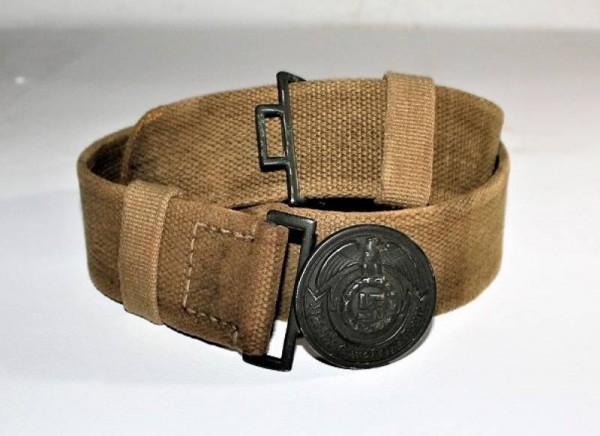BELT AND BUCKLE OFFICER�S W.SS TROPICAL DAK